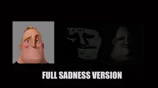 Mr Incredibles Becoming Sad (Extended Template)