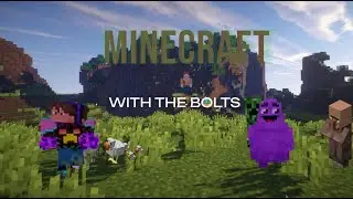 MINECRAFTING WITH THE BOLTS?! #funny #minecraft #gameplay #fyp #viral #smallcreator