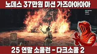 [25 연말 소울런 - 다크소울2] 37만원 노데스 미션? 87.5만원의 원수를 갚을 때가 왔다