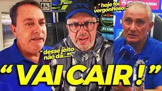 ISSO É GRAVE! VEXAME HUMILHANTE FELIPE MELO E NETO REAGEM A TITE PRESSIONADO NO COMANDO 