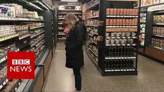 Inside Amazon's till-free grocery store  - BBC News
