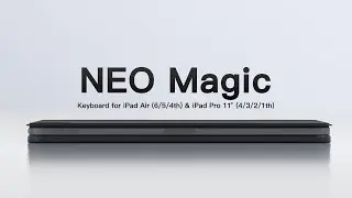Inateck KB09119: Magnetic iPad Keyboard for iPad Air 11
