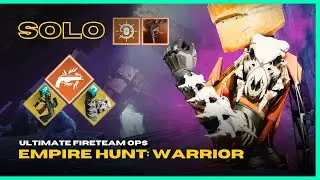 Tripmine Grenade Ability Spam on Solar Hunter - Solo Ultimate 