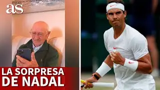 La grandeza de Nadal es infinita: cumple el sueño de este hombre de 90 años y le hace llorar