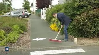 Dalles Podotactiles Proople adh&eacute;sif ext&eacute;rieur