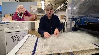 Carding wool to spin. Knit to spin Hapkerchief success. Making projects update.