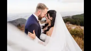 Emotional Forest Elopement + Sunset Mountain Vows | Deena & Jeffrey