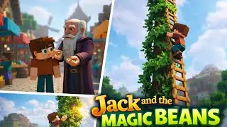 The Magic Beans 🌱 Changed Everything! | Story with Minecraft 