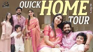 Quick Home Tour || Keerthi Jai Dhanush || Strikers