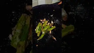 magic change recipe green chillies fry for side dish #shorts #ytshorts #food #chillifry #cooking