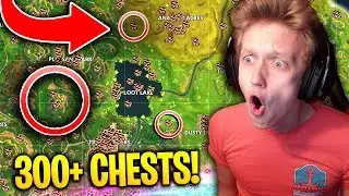 ALL 300+ CHEST LOCATIONS LEAKED IN FORTNITE BATTLE ROYALE!!