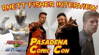 Rhett Fisher (Titanium Lightspeed Rescue Ranger) Pasadena Comic Con 2025 Interview