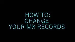 Miss Hosting - How to change MX records