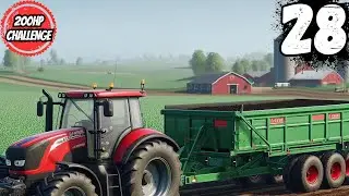 New Tractor and Forage Wagon! | FS22 Calm Lands 200HP Challenge [Part 28]