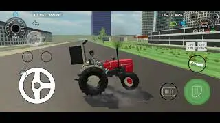 STUNTS on TRACTOR 🚜 😍 @skygamer04z #tractor #games #indianbikesdriving3dnewtodayupdate 