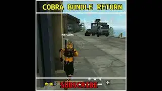 FREE FIRE NEW EVENT | OB32 NEW UPDATE | COBRA BUNDLE RETURN 2022 CONFIRM DATE | #shorts