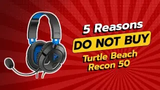 DON'T BUY Turtle Beach Recon 50 BEFORE WATCHING THIS VIDEO! 🚫🎮 (5 Reasons)