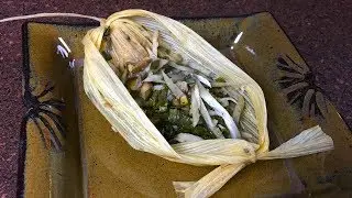 Queen Himiko's Steamed Burdock, Chestnut, and Garlic Chives in an Instant Pot