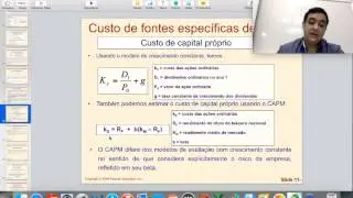 Custo de Capital - Slides Gitman