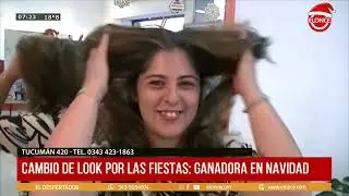 Cambio de look para las fiestas: Ganadora en navidad Marcelo Garcia Nevez