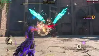 Forspoken Rheddig Boss Fight 4K HDR AMD FSR 3 Frame Generation RTX 4090 13700K
