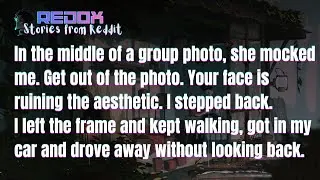 In The Middle of a Group Photo, she Joked: 