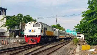 CC 206 13 02 PWT feat KA 129a GUMARANG | Surabaya Pasar Turi - Pasar Senen 