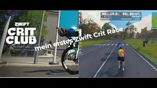 Mein erstes Zwift CritRace auf dem Toefield Tornado