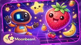 Baby Sensory Dancing Fruits 🍓⭐ | Fun Music & Movement for Babies | Moonbeam