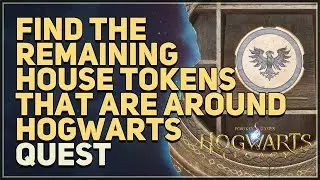Find the remaining House Tokens that are around Hogwarts