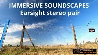 Jet aircraft at take of - Earsight stereo pair VS Audiotechnica AT4022