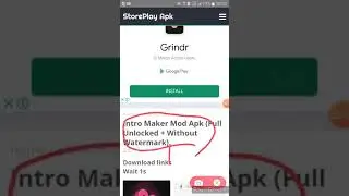 How to download Intro maker app mod (no watermark , no ad , everything unlocked)