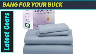 Best Sheets Ever? California Design Den 1000 Thread Count Sheet Set