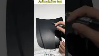 Matte car paint protection film PPF violence test