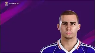 eFootball PES 2020 - David TREZEGUET face + stats - France 98