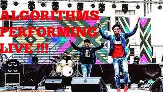 LIVE BAND PERFORMANCE AT SRM UNIVERSITY | ALGORITHMS THE BAND | COLLEGE FEST | FIRST POSITION