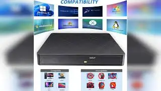 Review: External CD/DVD Drive for Laptop (USB 3.0 & USB-C): 8X DVD/24X CD Burner Writer - Port...