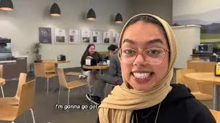 Experience the American college DINING HALL with me…