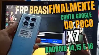 COMO REMOVER CONTA GOOGLE DO POCO X7 ANDROID 15 E 16 ATUALIZADO 2026