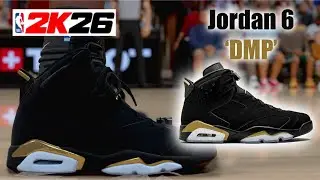 NBA 2K26 Shoe Creator - Jordan 6 DMP
