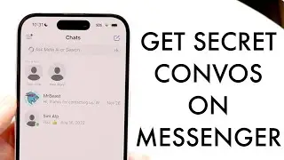 Как использовать секретную переписку в Messenger!