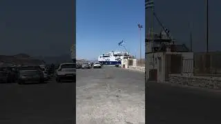 Naxos SeaJet Cat Ferry Arrival