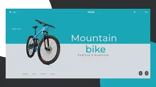 Como Criar LandingPage de Bicicleta com Html e Css