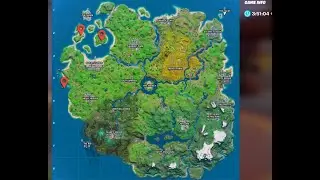 Visit Coral Cove, Stack Shack and Crash Site without swimming in a single match - Fortnite