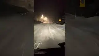 Fiat Dukato, winter in Austria, Fernpass.