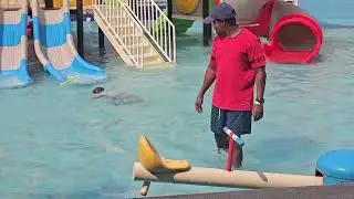 Leo Swimming at the water park| Fun Activities for Kids