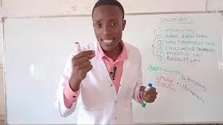 SOLUTIONS (TWO LIQUID COMPONENTS) PHYSICAL CHEM.  (VIDEO YA 1 kati YA 2) bongochem. FORM FIVE.