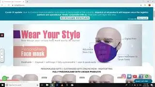 #Personalised Face Masks -Custom Face -Mask RightGifting