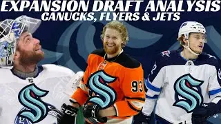 2021 NHL Expansion Draft - Canucks, Flyers & Jets