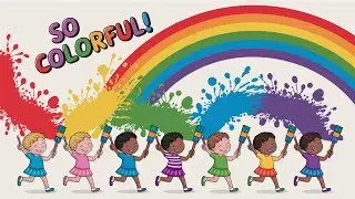 🌈 A Colorful Day &ndash; Exploring Bright Colors with Fun and Laughter!